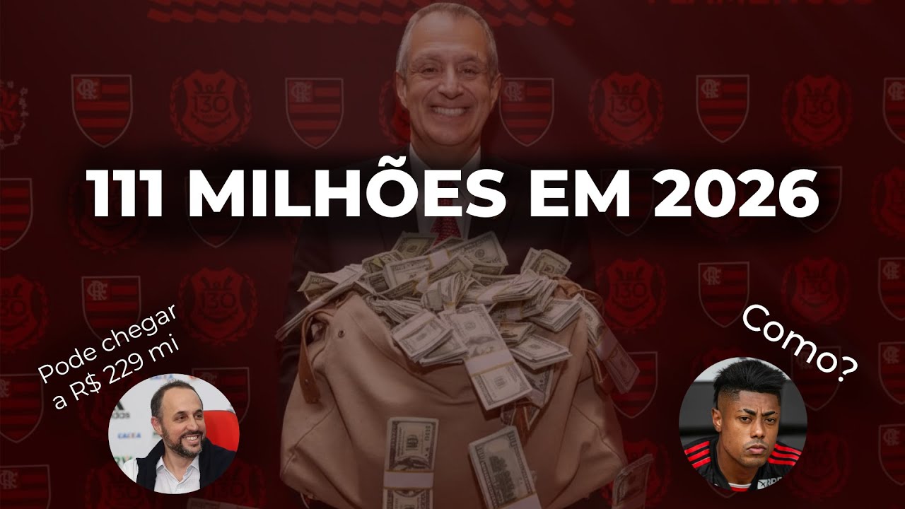 COMO Flamengo FATUROU 111 milhões em 2026 | VALOR PODE CHEGAR A 229 MILHÕES