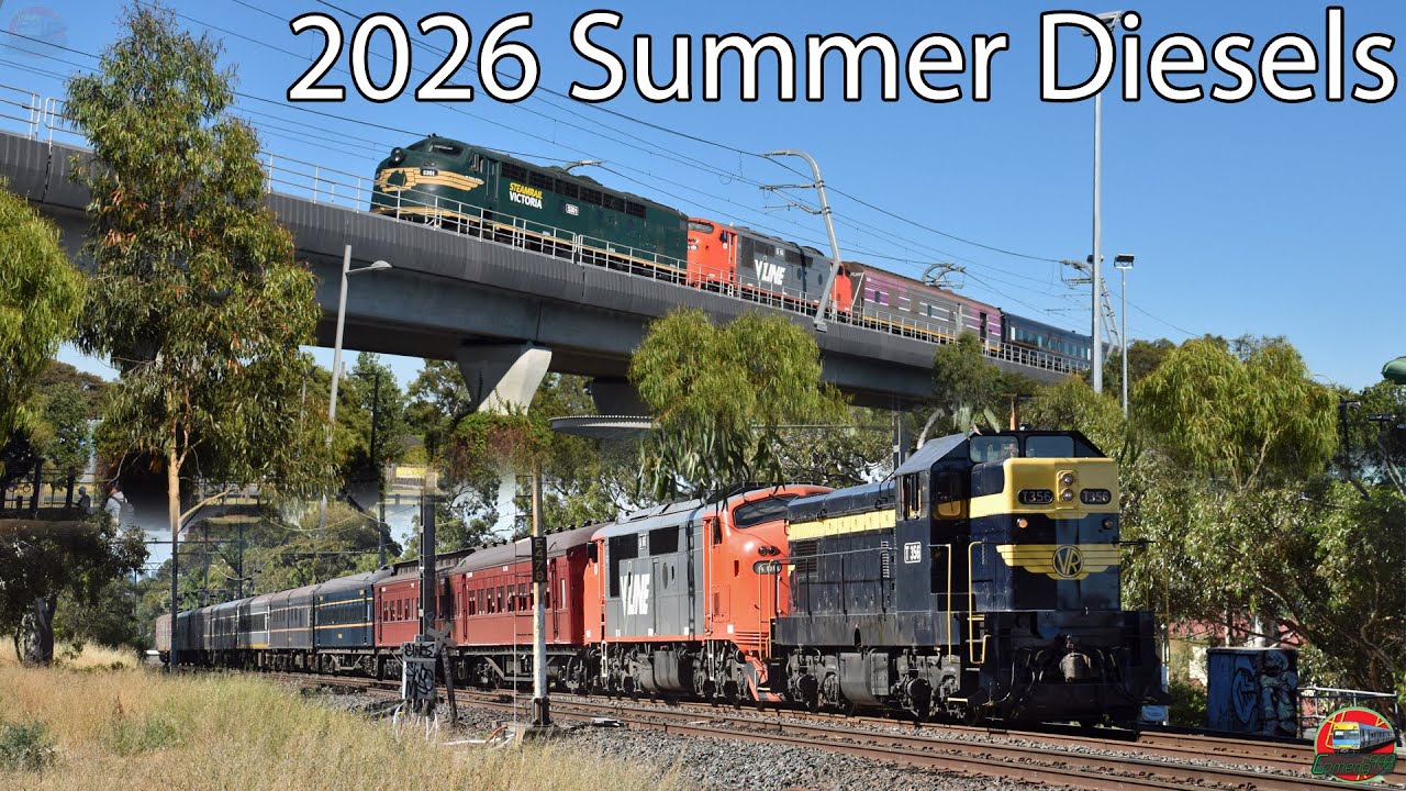 Summer Diesels Rumble | 2026 January Heritage Diesel-Hauled Tours