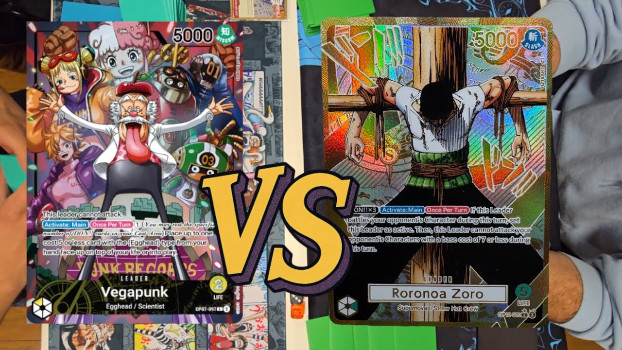 Vegapunk vs Green Zoro Locals Round 1 [OP12,5]