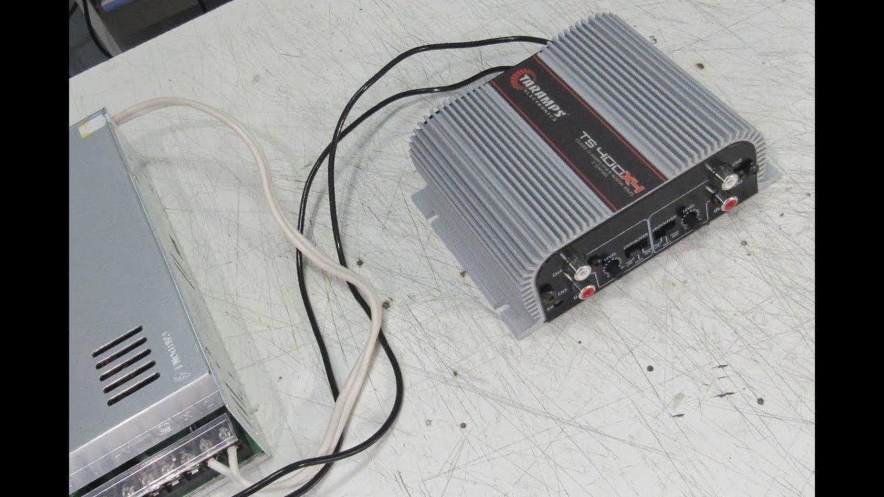 CONSERTO DE AMPLIFICADOR TARAMPS TS 400