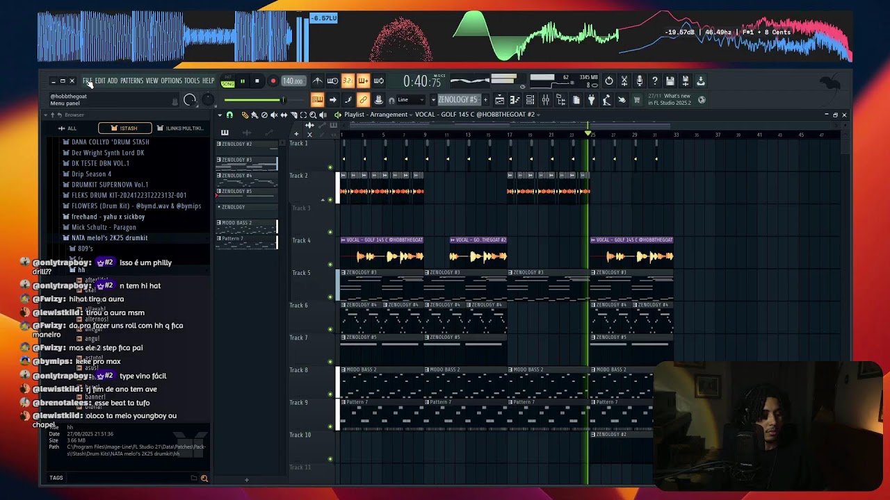 LIVE DO NADA?? PRODUZINDO + AVISO IMPORTANTE