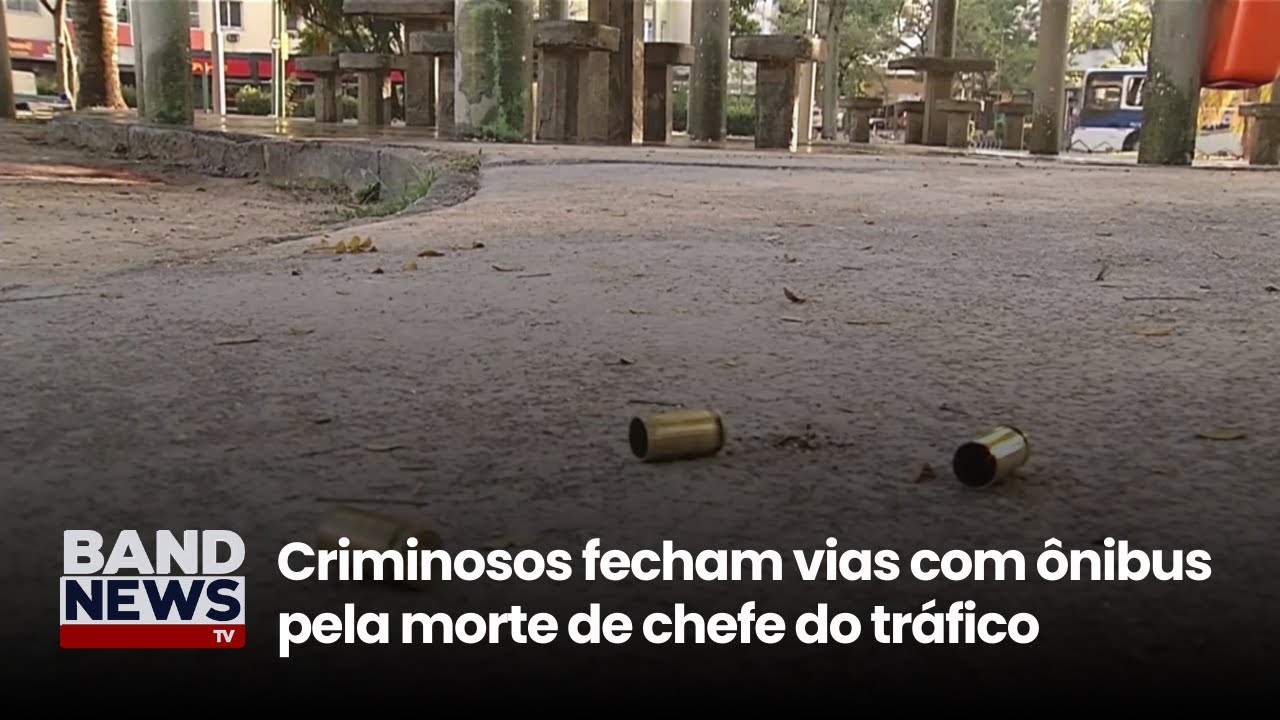 Chefe do tráfico do CV morre durante operação no rio | BandNews TV