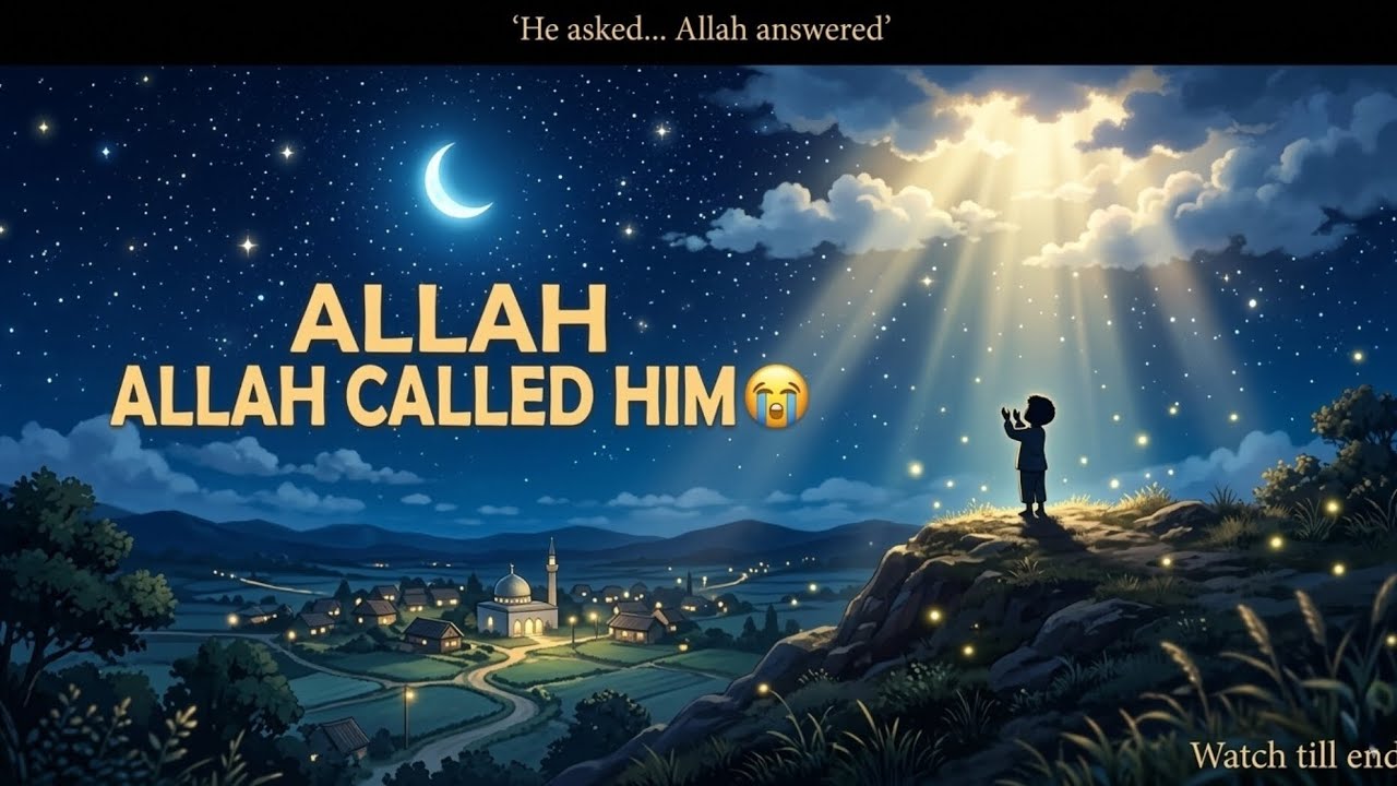 🌙 Allah is Everywhere | Beautiful Islamic Story for Kids | Gibli Style