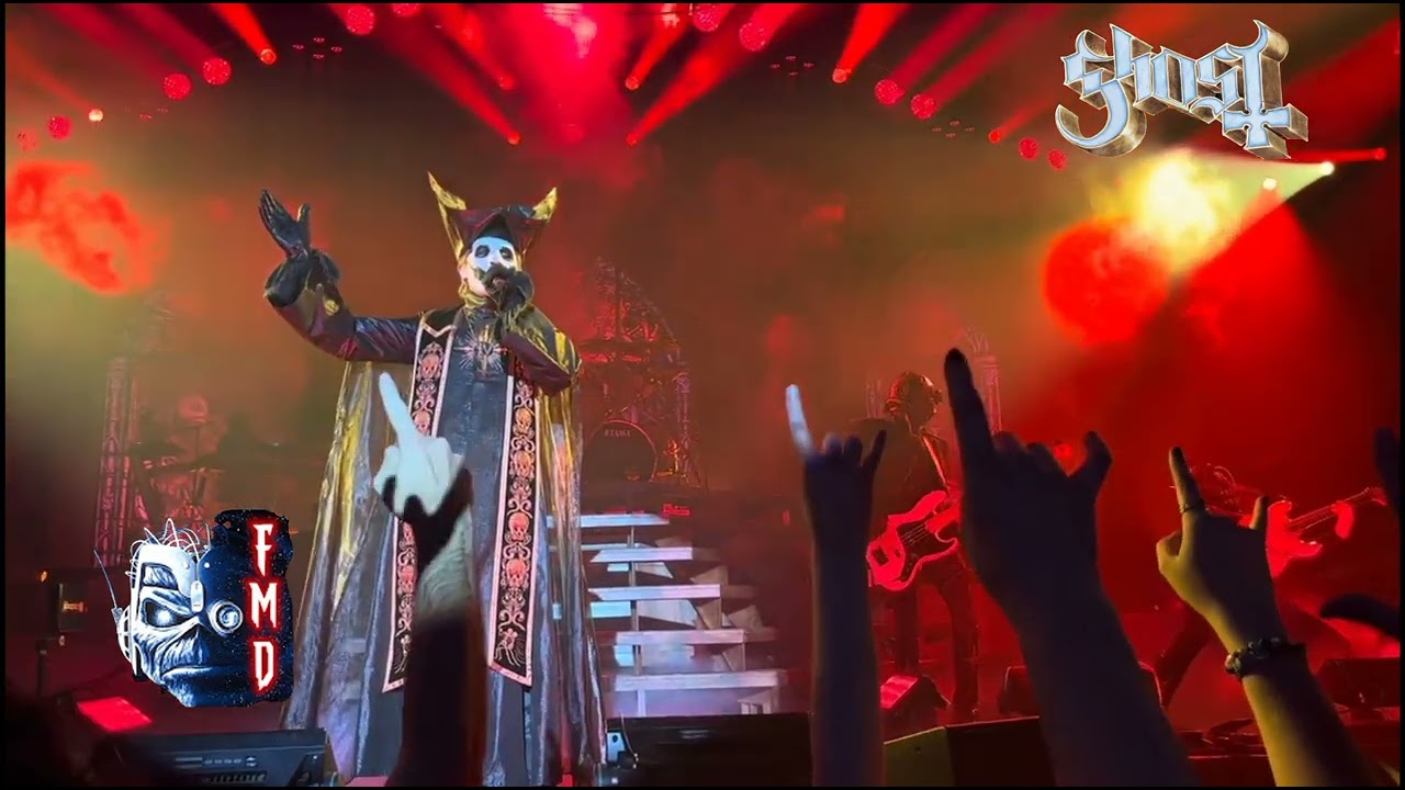 GHOST LIVE AT APRIL 15th MANCHESTER, UK, SKELETA WORLD  TOUR 2025