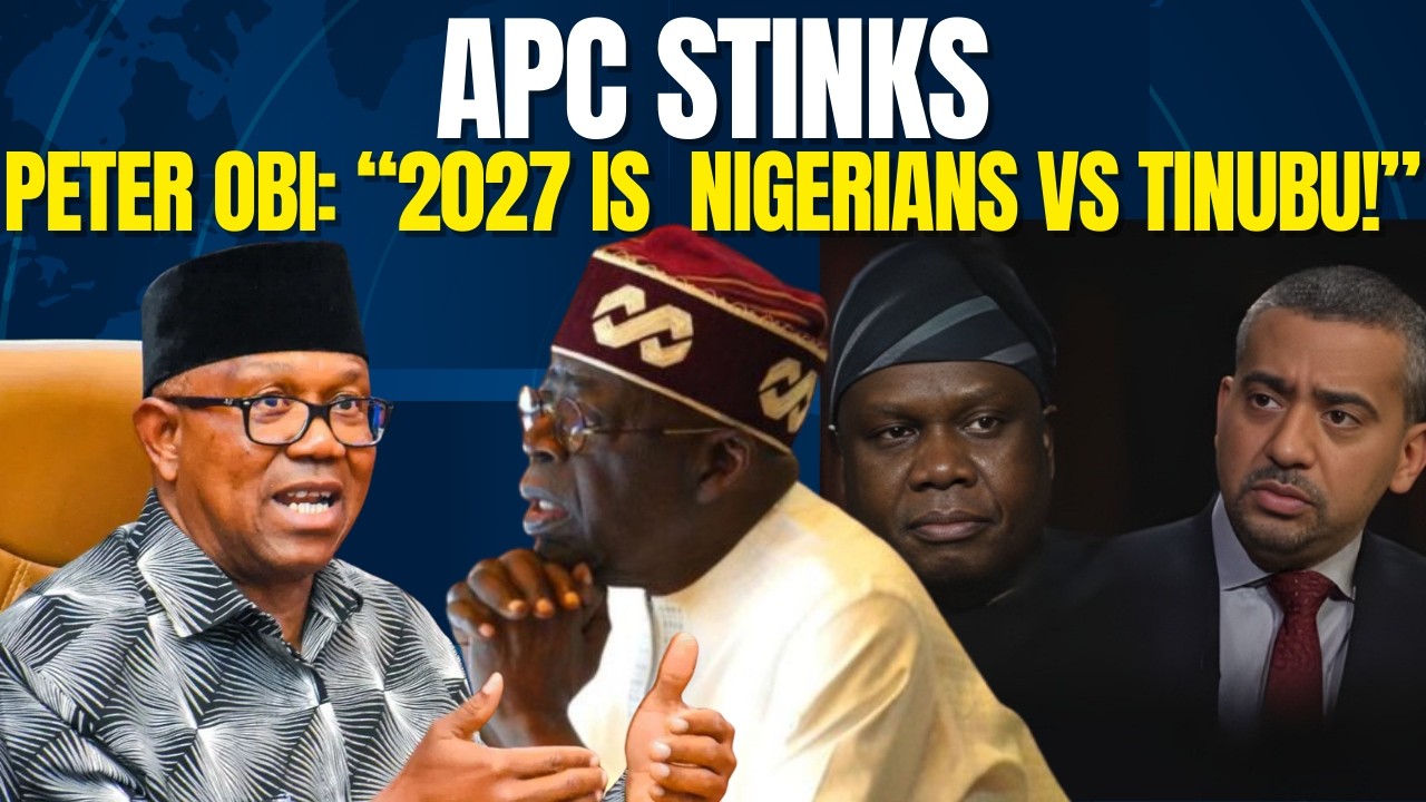 Peter Obi: “2027 Election Will Be Nigerians vs Bad Government #breakingnews #worldnews #newstoday