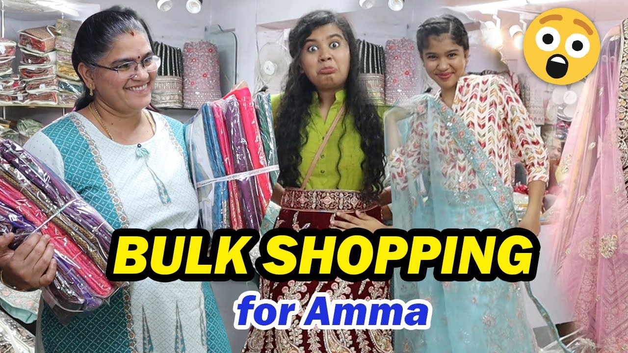 🔥Bulk Purchase For AMMA😍 || Shopping Vlog🛍 || Ammu Times