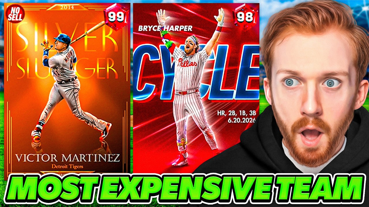 Я собрал самую дорогую команду в MLB The Show...
