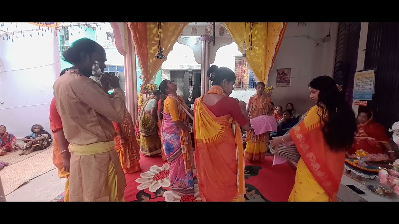 রাধে প্রিয়া অষ্টসখী সম্প্রদায় গোপালগঞ্জ  নাম কীর্তন শ্রবণ করেন 