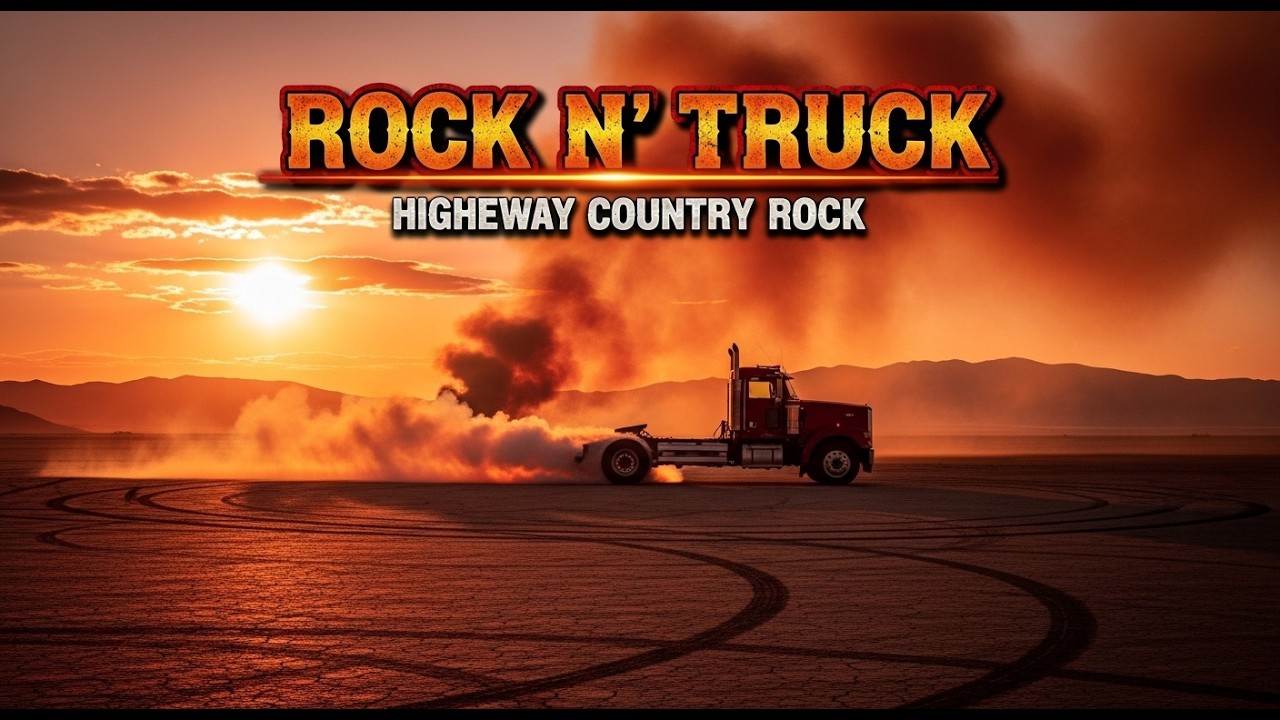 Best Country Rock for Truck Drivers – Long Distance Mix | Rock N Roll New York#LongHaul #CountryRock