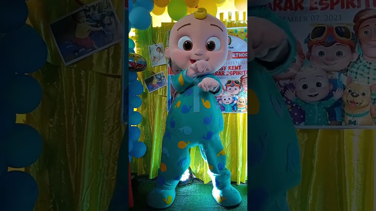 Cocomelon JJ Mascot In The House, 1st B-Day Of Bhaby Kent #CocoMelonJJ #Mascot