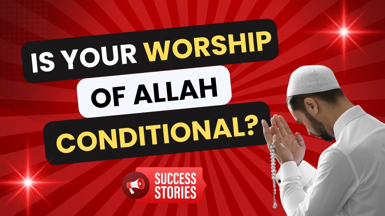 Amazing Story! 💖 Do You Worship Allah Based On Your Needs? 🤔✨🤲🏻✨ Dua Stories💕Inspiring Narratives 💕