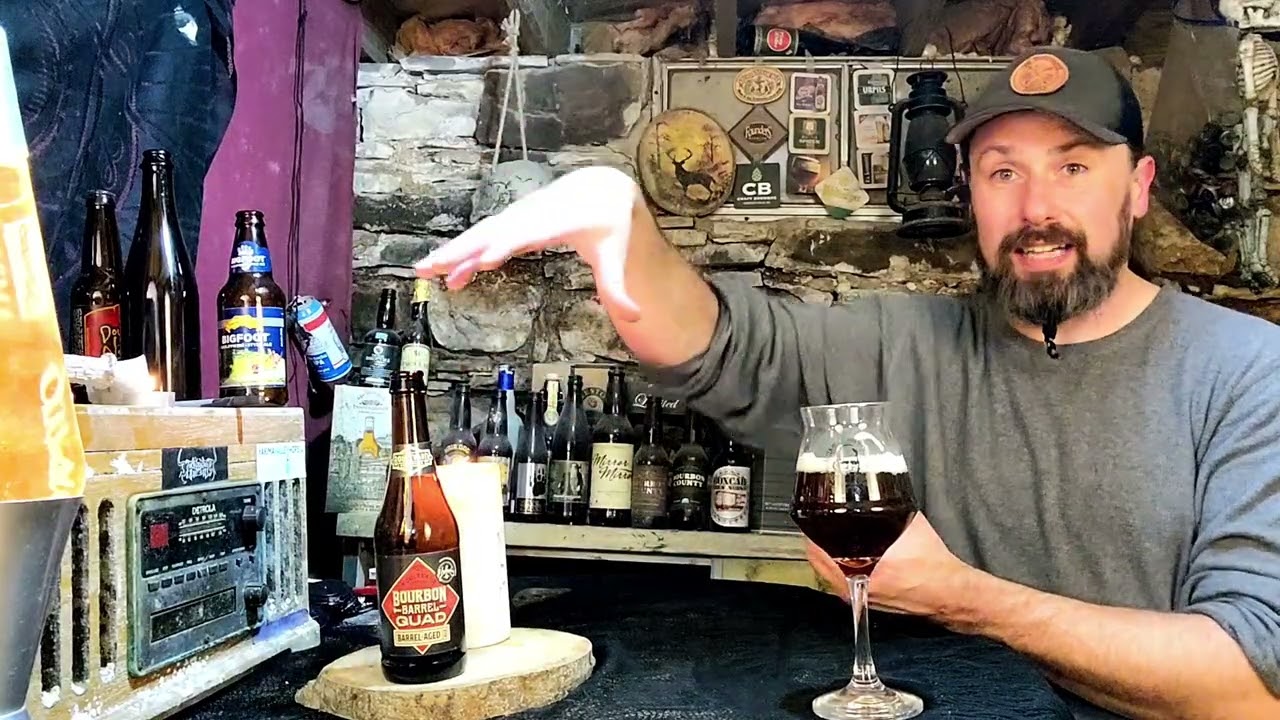 Boulevard  - Bourbon Barrel Aged Quad #PABREWNEWS #BoulevardBrewery #Beer #Review #USA