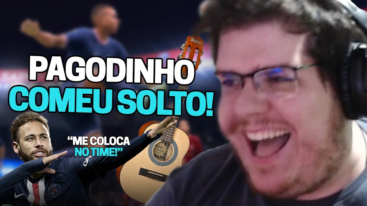 CASIMIRO NO FIFA 22 DE RESENHA COM BELTRÃO E VICTOR LOPES ! TEVE DIREITO A SHOW | Cortes do Casimito