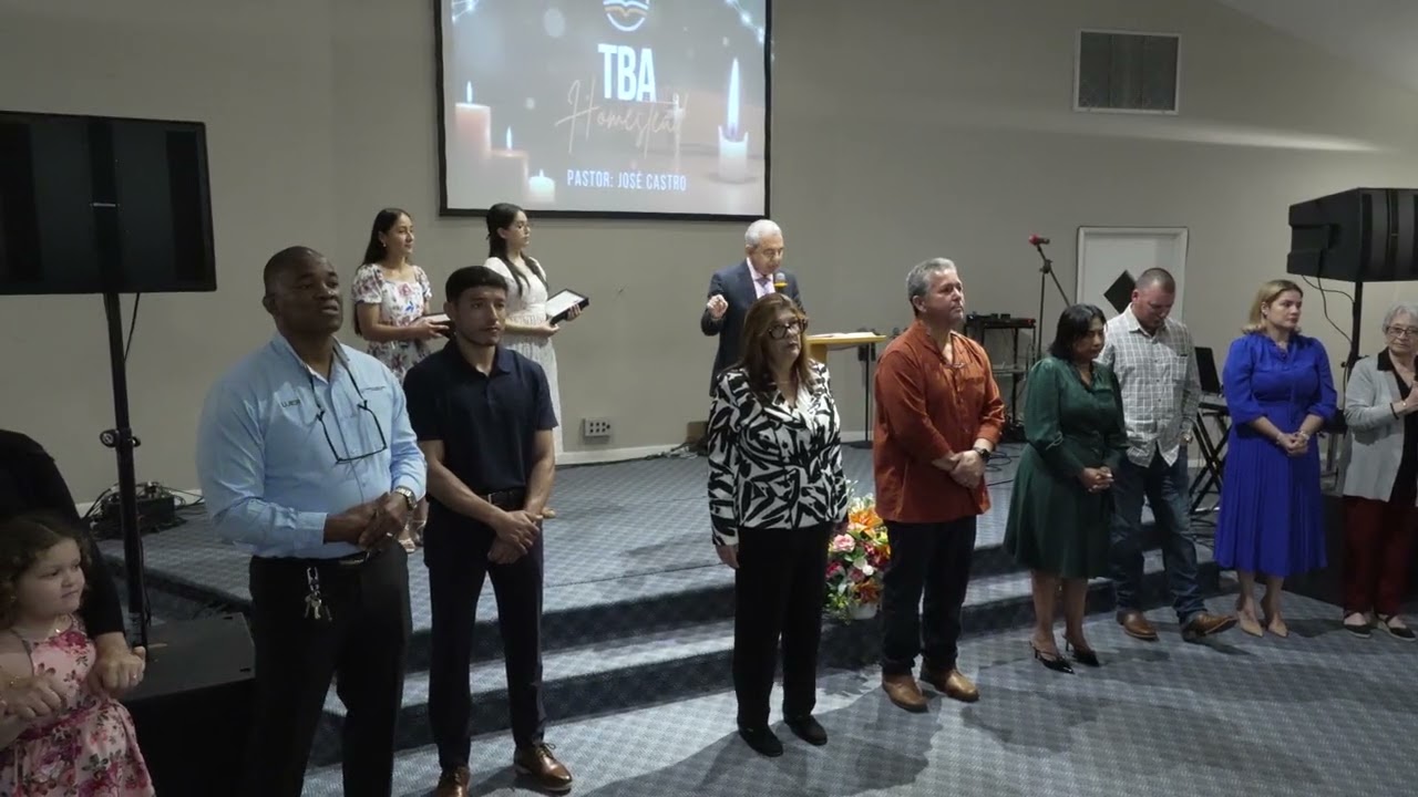 Templo La Biblia Abierta de Homestead,Presntacion de nuevos miembros y existentes.