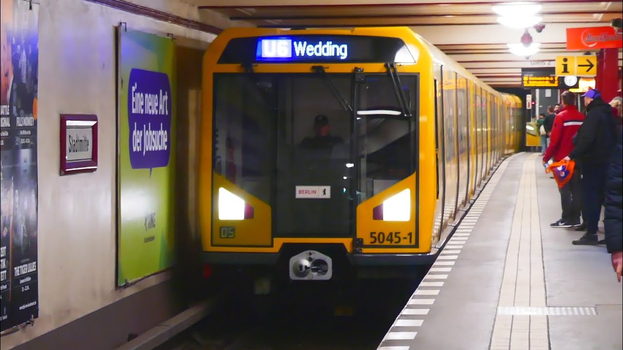U-Bahn Berlin U6 Bauarbeiten März 2024