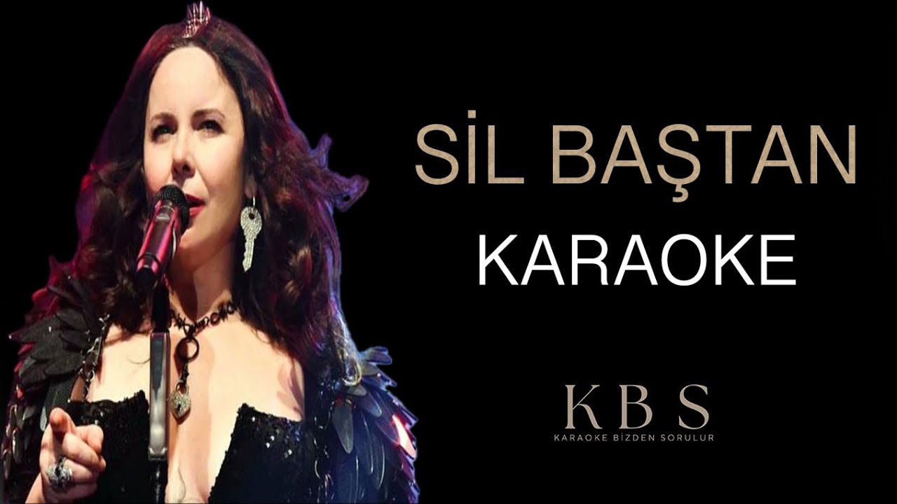 Şebnem Ferah - Sil Baştan | (Akustik Gitar Karaoke)
