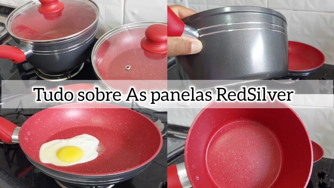 TUDO SOBRE AS PANELAS DA REDSILVER; RESENHA + DICAS DE CUIDADOS