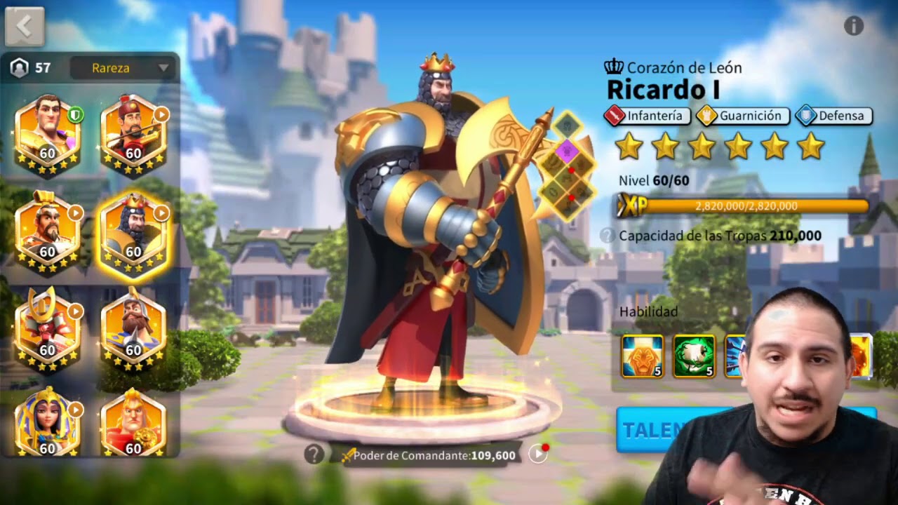 Cuales Son Los Mejores Comandantes Legendarios Para Empezar? - Rise of Kingdoms en Español