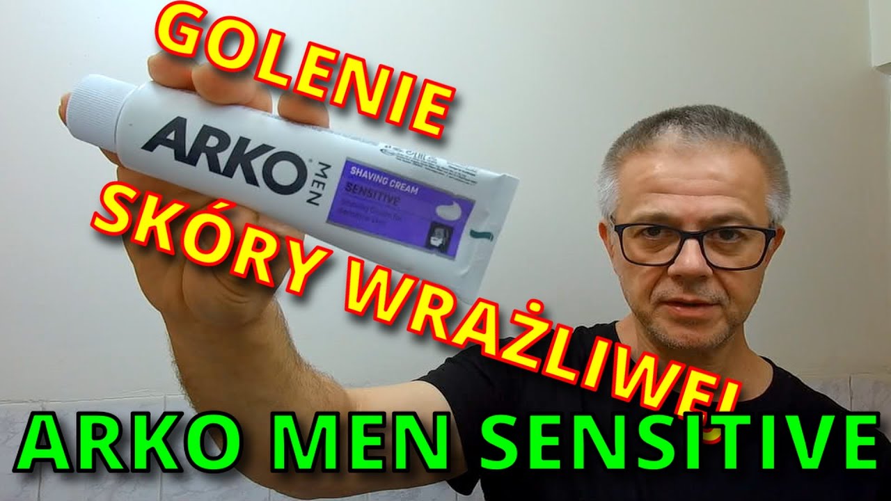 GOLENIE SK&Oacute;RY WRAŻLIWEJ - ARKO MEN SENSITIVE + ROCKWELL 6C