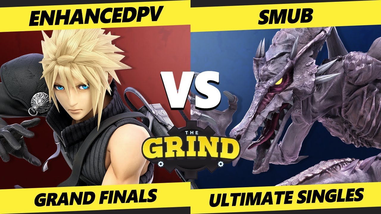 The Grind 300 GRAND FINALS - smub (Ridley) Vs. enhancedpv [L] (Cloud) Smash Ultimate - SSBU