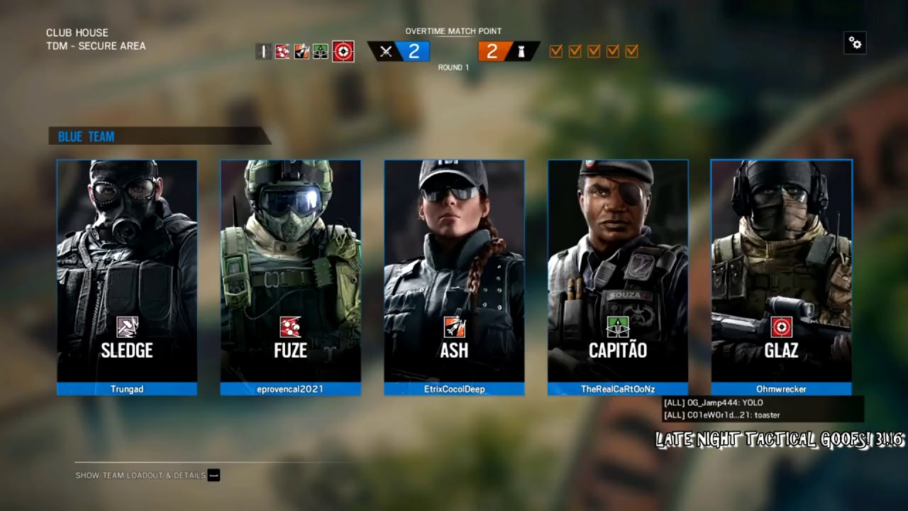 OhmToonz Rainbow Six Siege Moments 2