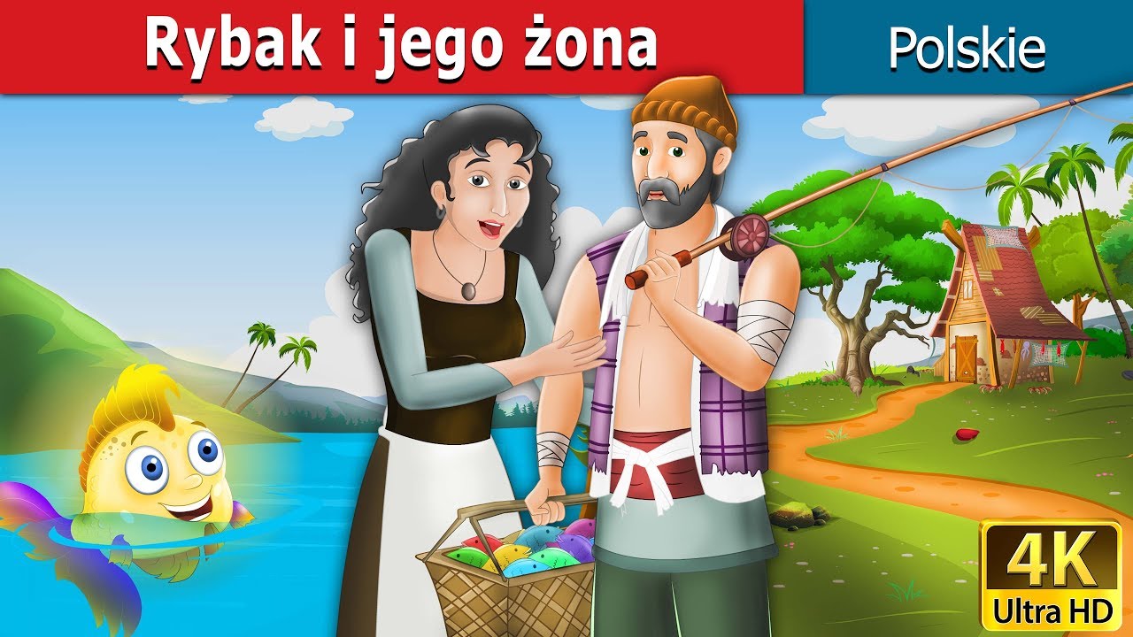 Rybak i jego żona | Fisherman and his Wife in Polish | @PolishFairyTales