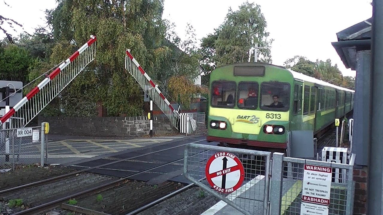 Sydney Parade Level Crossing - 8300 Class Dart Train number 8313