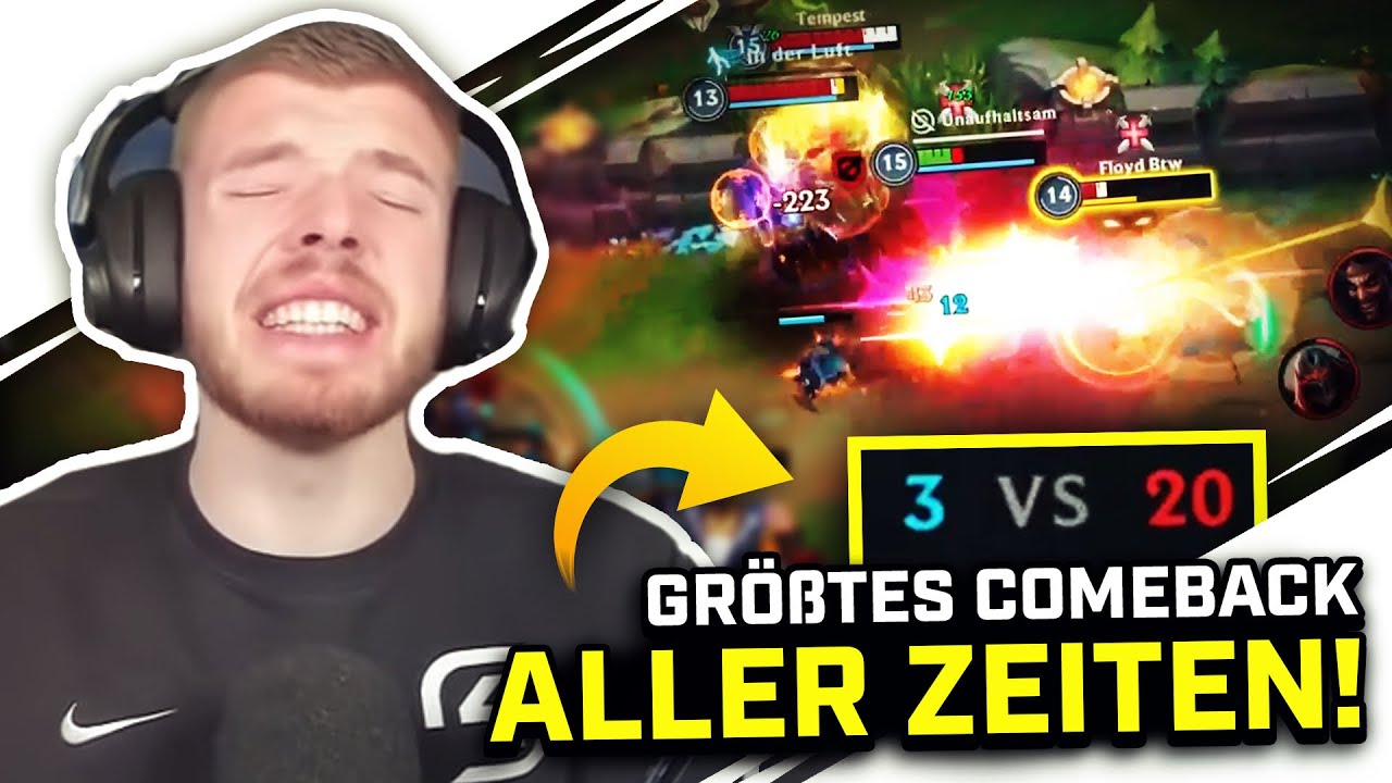 Das GRÖßTE COMEBACK ALLER ZEITEN in WILD RIFT?! 😨 | Ich wollte aufgeben! | LoL Wild Rift Deutsch