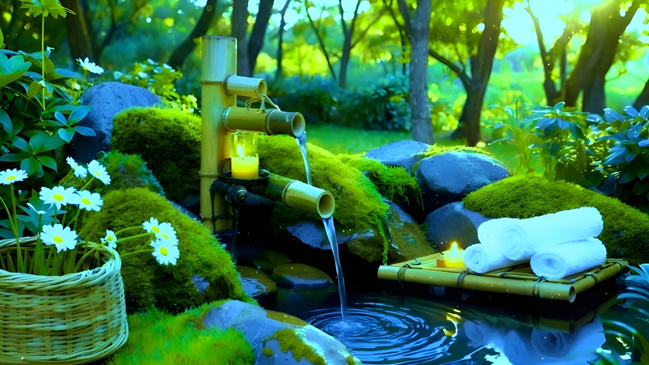 Night Relaxing Music 🌙 Water Sounds for Deep Sleep and Peaceful Inner Calm