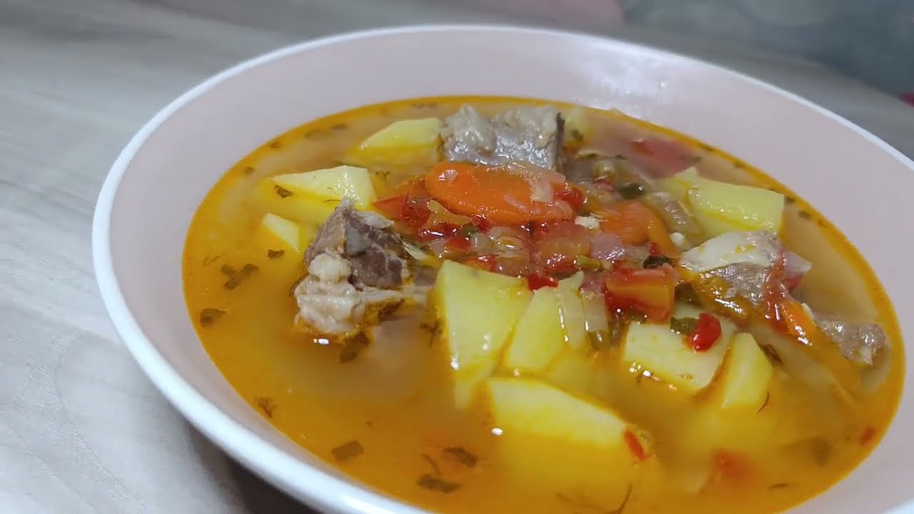 Суп з консервованою квасолею | Soup with canned kvassole