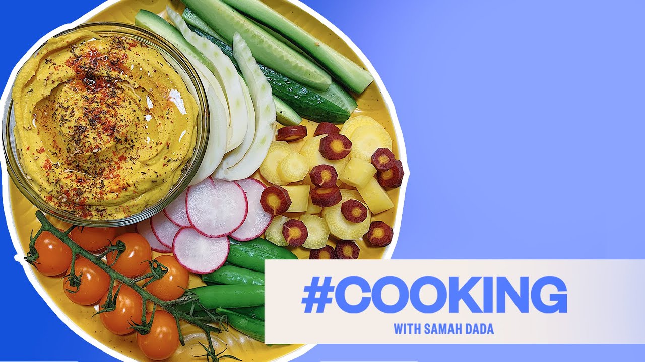 Say Goodbye To Boring Dips Forever With Samah Dada's Turmeric Hummus  | 
