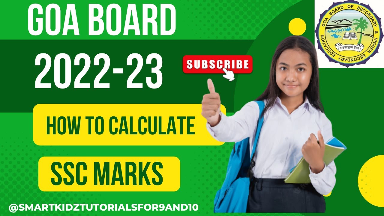 Goa Board Class 10 Marks Calculation | SSC results 2023