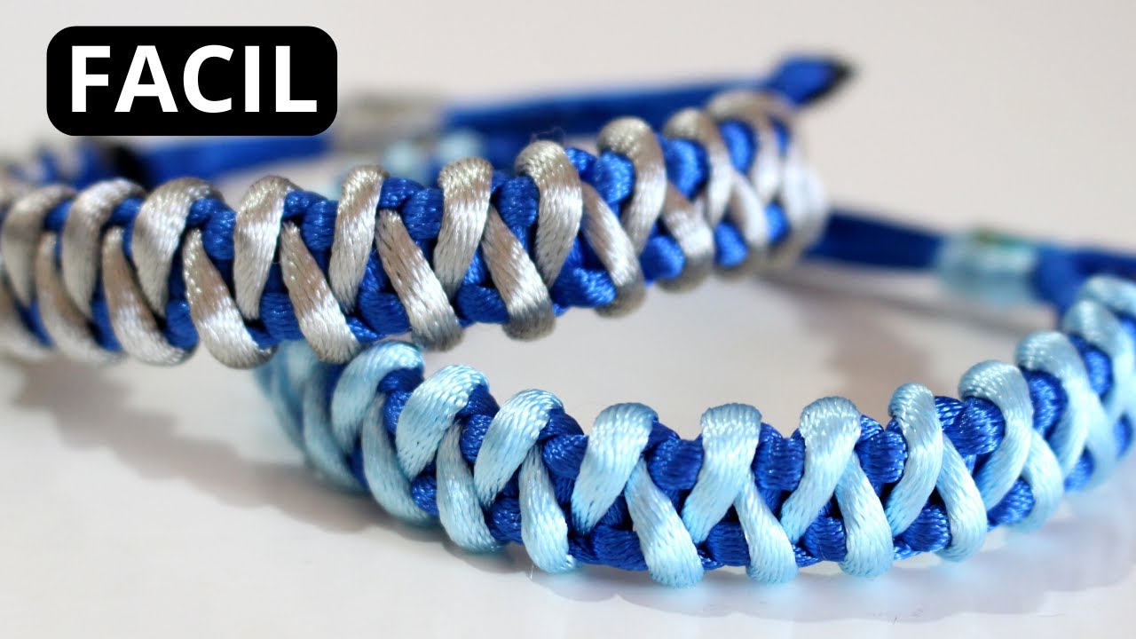 #90 Tutorial de pulsera tipo 