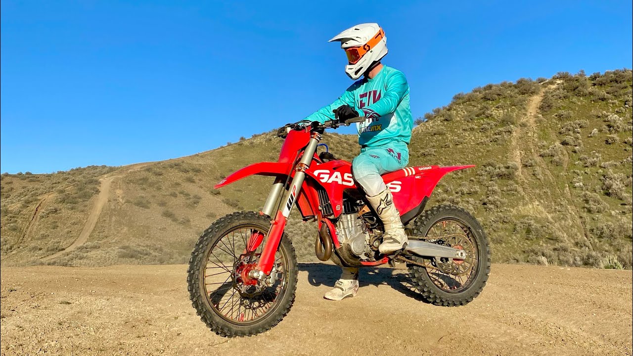 First Impressions - 2021 GasGas MC450 w/ Cone Valve Kit (trails & play riding) Idaho