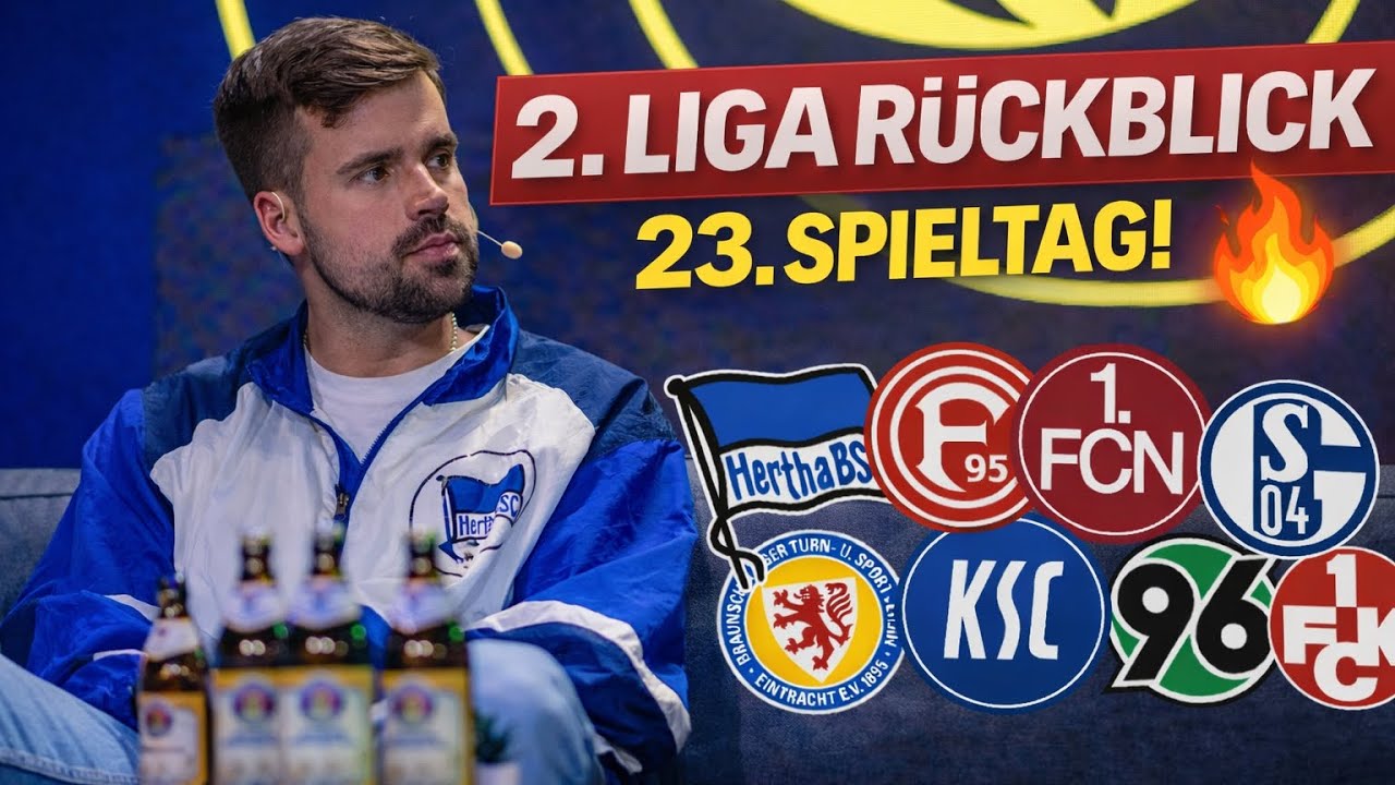 2. LIGA RÜCKBLICK - 23. SPIELTAG | Schalke & Paderborn stark🔥 Hertha enttäuscht | H96 zu wenig uvm