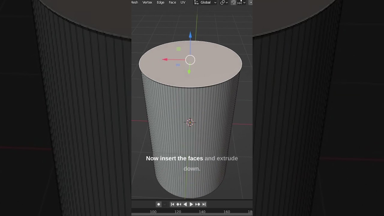Oil Drum In Seconds | Blender #shorts