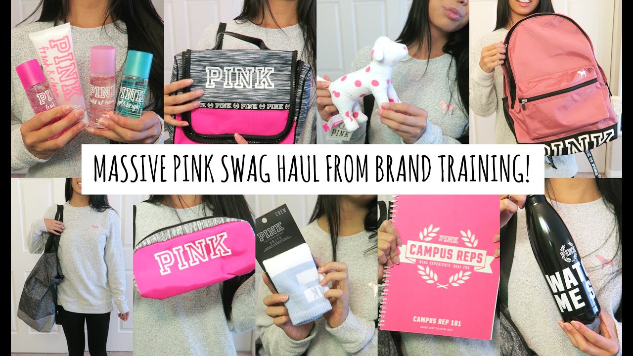 PINK Campus Rep Swag Haul! (Brand Training 2016)