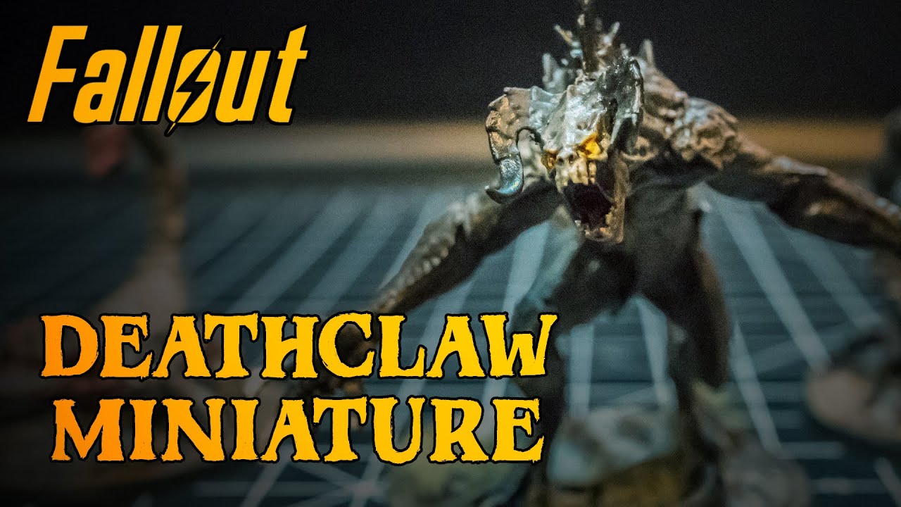 How to Paint a Deathclaw Miniature! | Fallout Wasteland Warfare