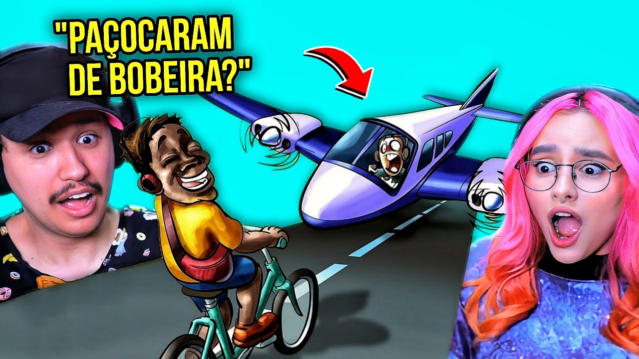 Que ideia maluca! Mais pessoas que paçocaram de forma estúpidas | React Fala sério