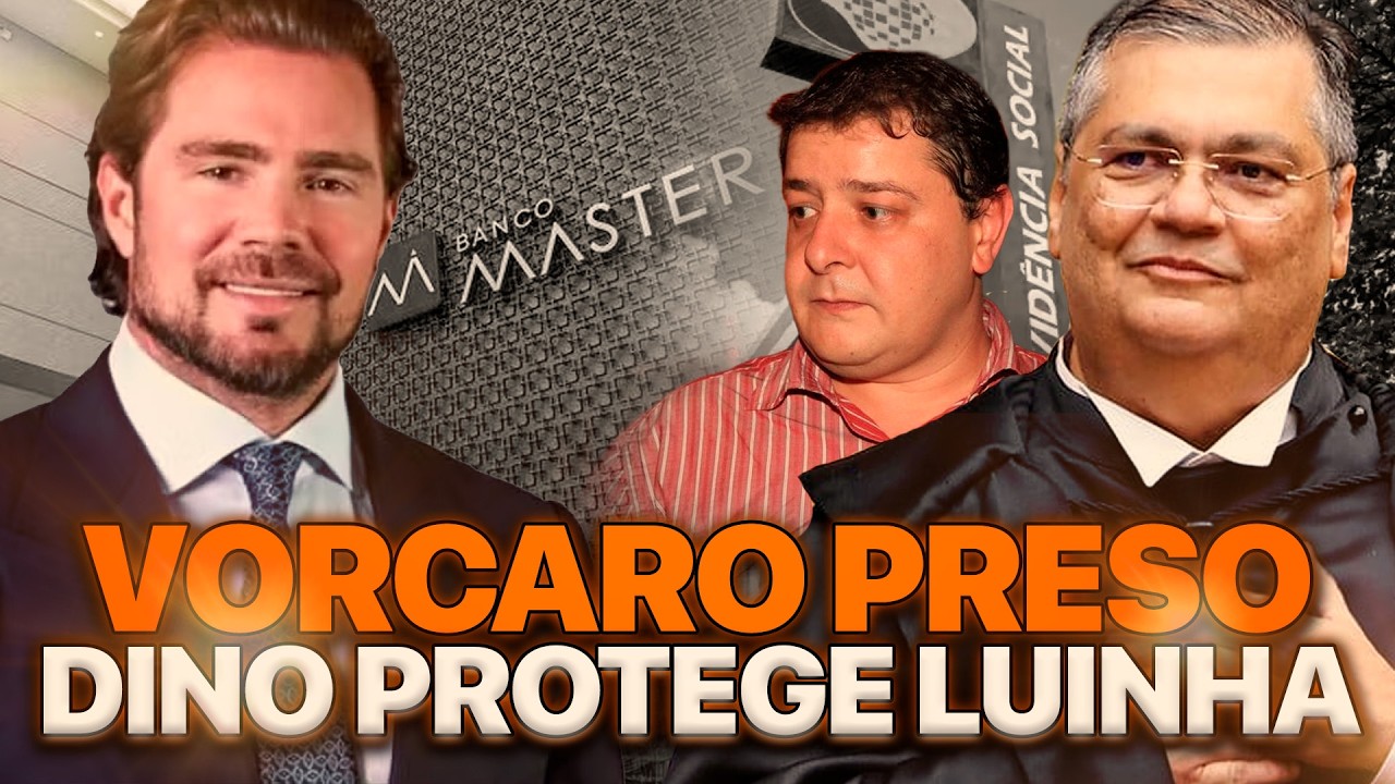 VORCARO PRESO E LULINHA DISPENSADO!!
