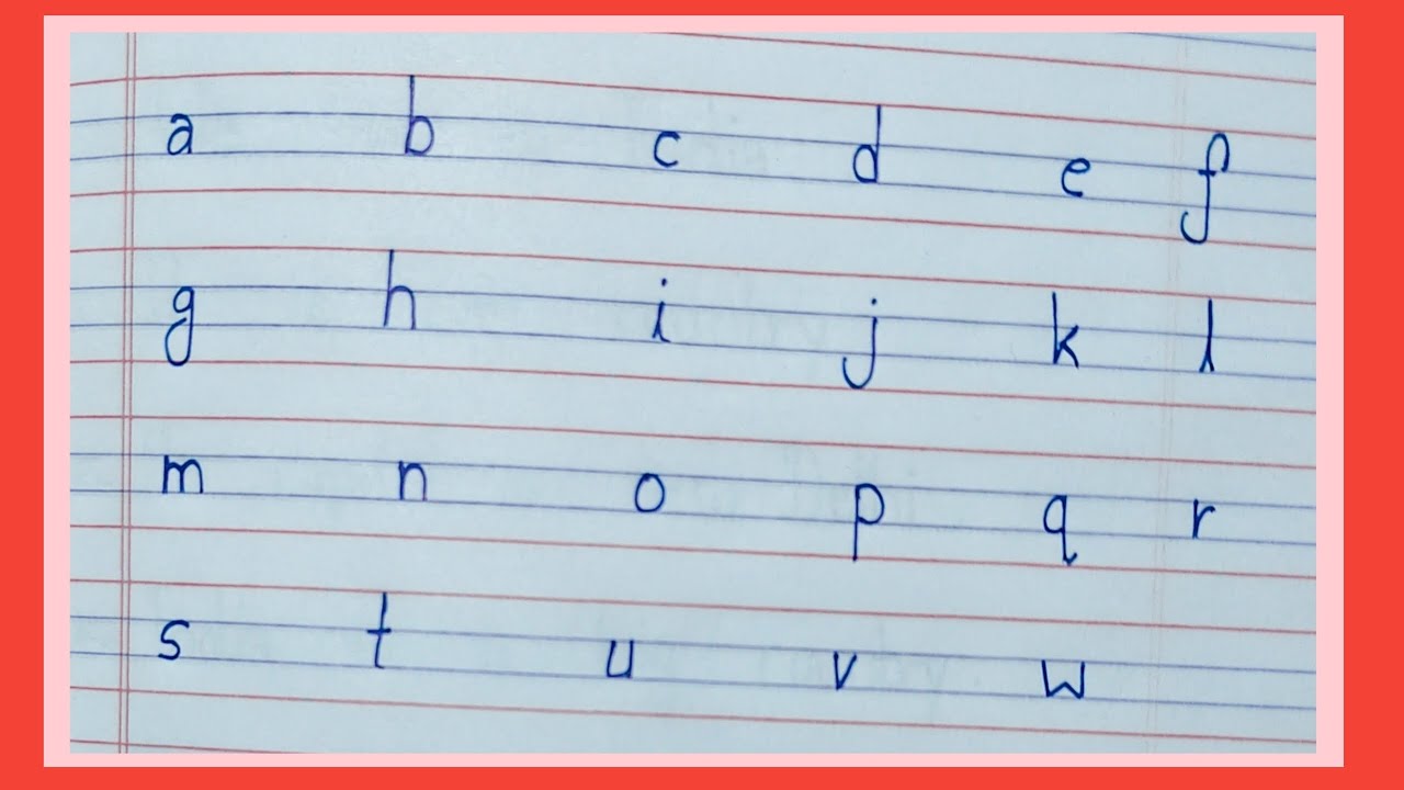 Alphabet abcd/Write alphabet letter | How to write alphabet Letters/small letter abcd | Alphabet,abc