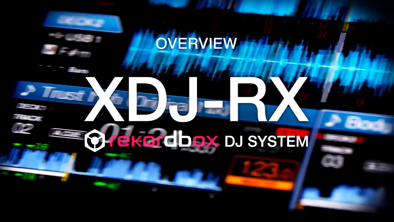 XDJ-RX Pioneer DJ - VISÃO GERAL (Vídeo 1 de 8)