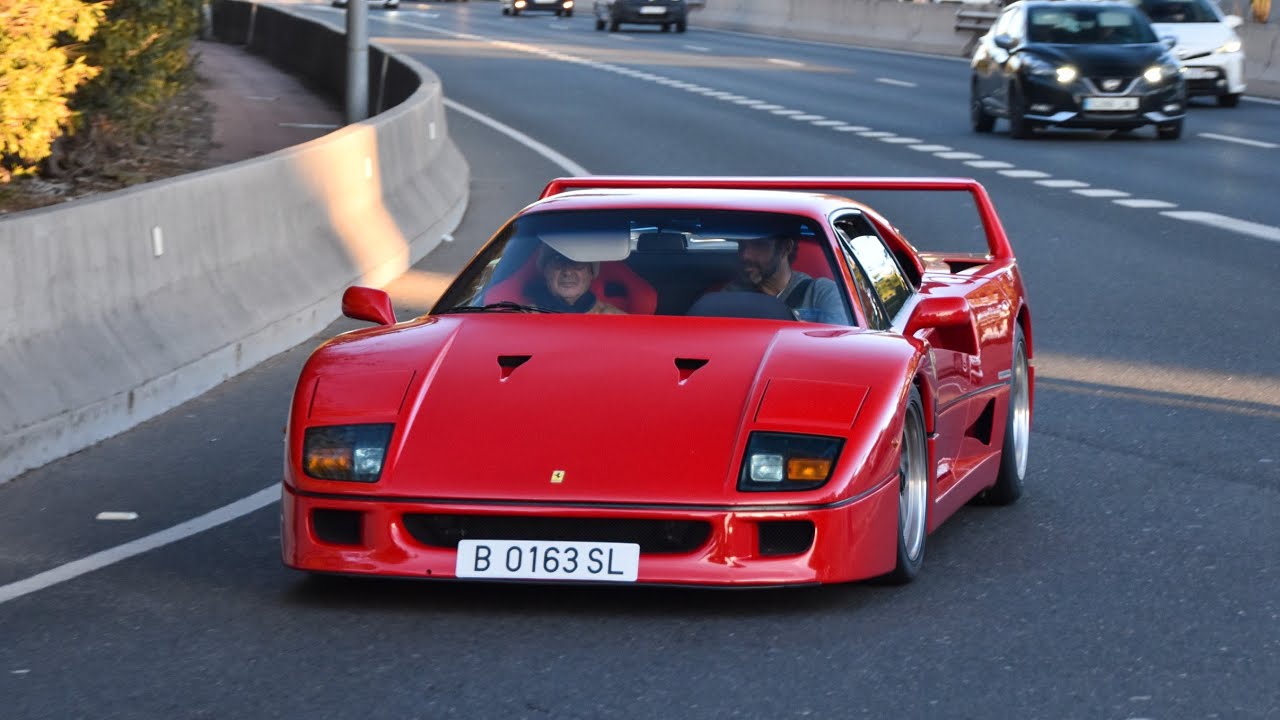 Supercars in Puerto Banus January 2024 [ 1 ] (F40, DBS Superleggera, Brabus G800, 720S Spider, SF90,