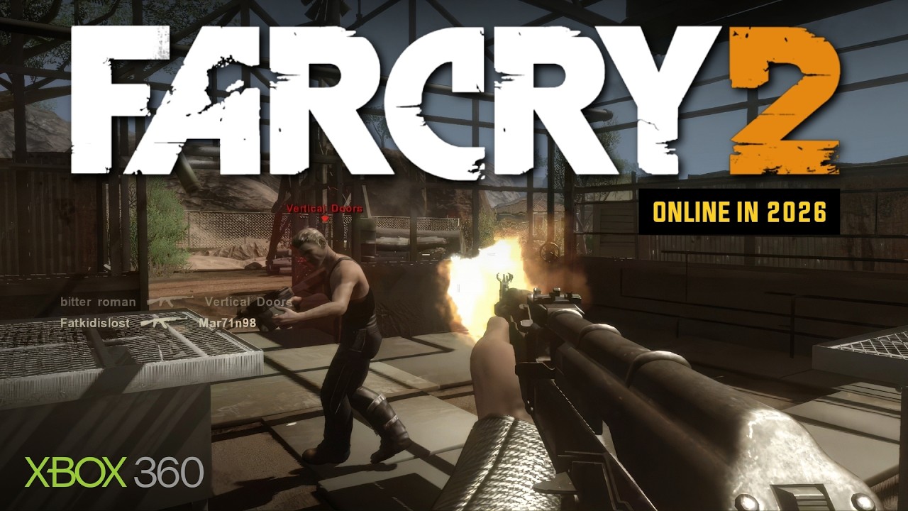 Far Cry 2 Multiplayer on Xbox 360 in 2026 - Still Online 18 Years Later!