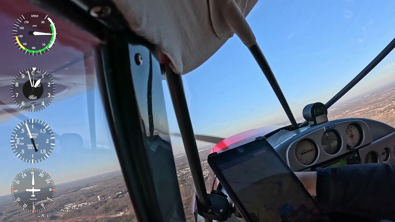 Takeoff from Old Bridge airport