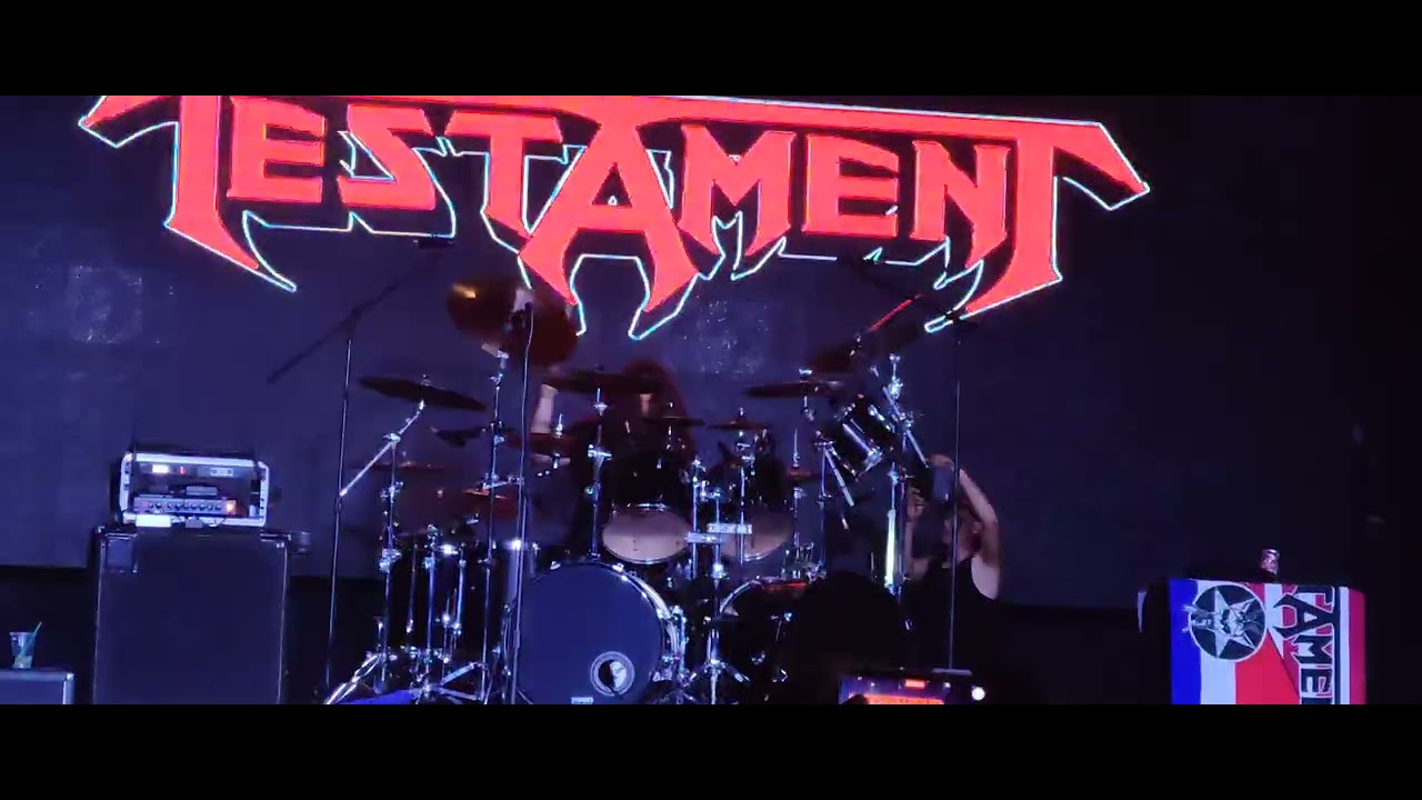 Cris Dovas, Drum Solo, Testament, 6 de agosto de 2025, San José, Costa Rica 