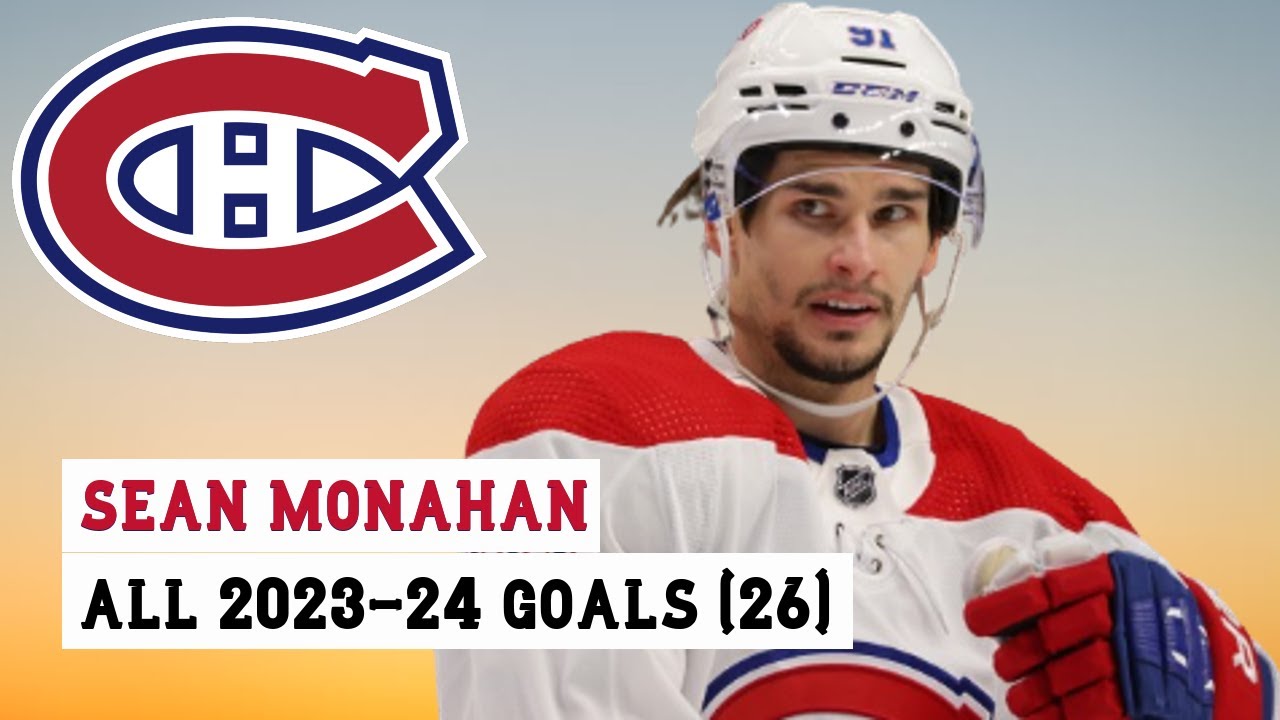 Sean Monahan (#91) All 26 Goals of the 2023-24 NHL Season