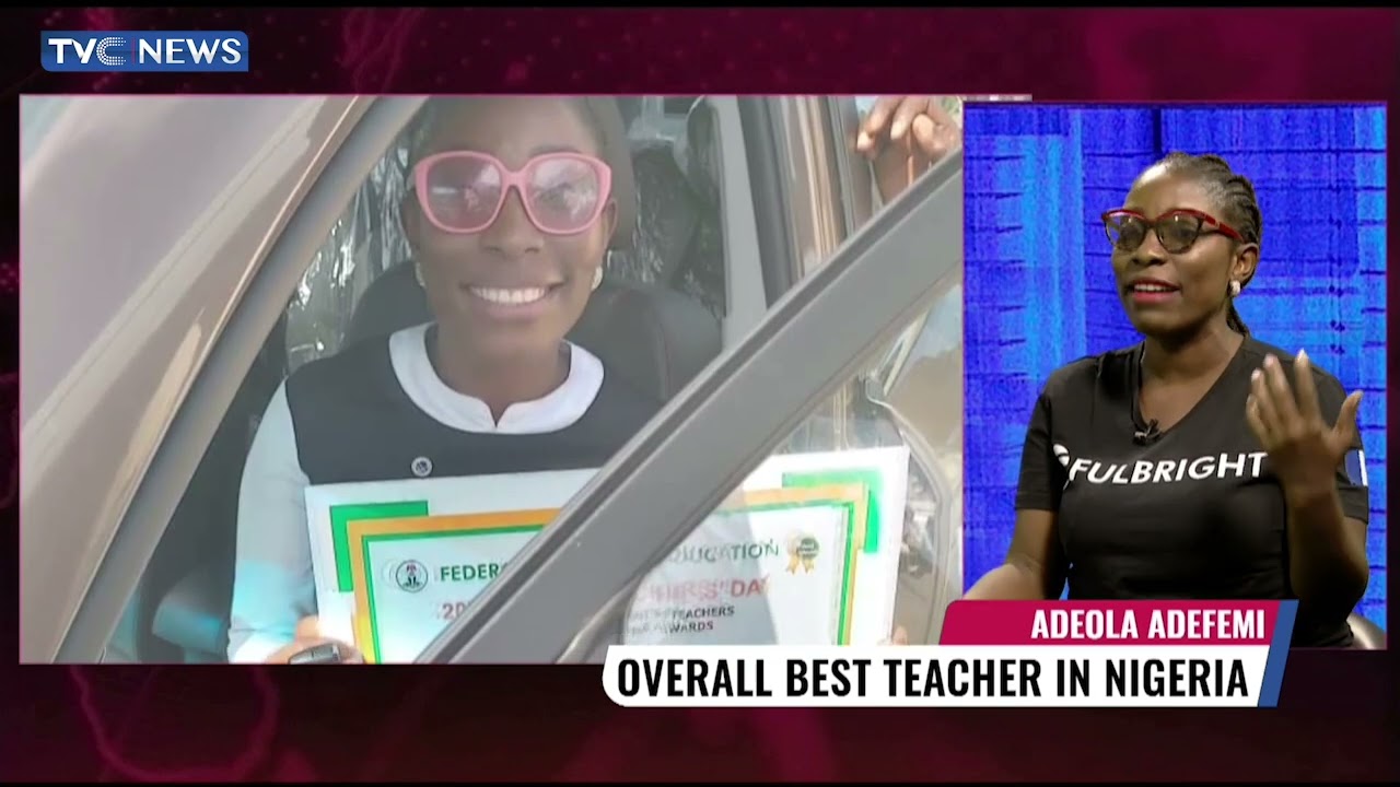 How I Emerged Overall Best Teacher In Nigeria - Adeola Adefemi