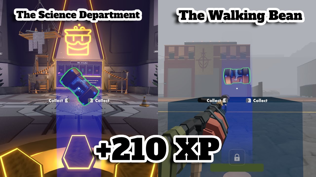 Free Core Locations In The Science Department & The Walking Bean (Rec Room Science Restoration)