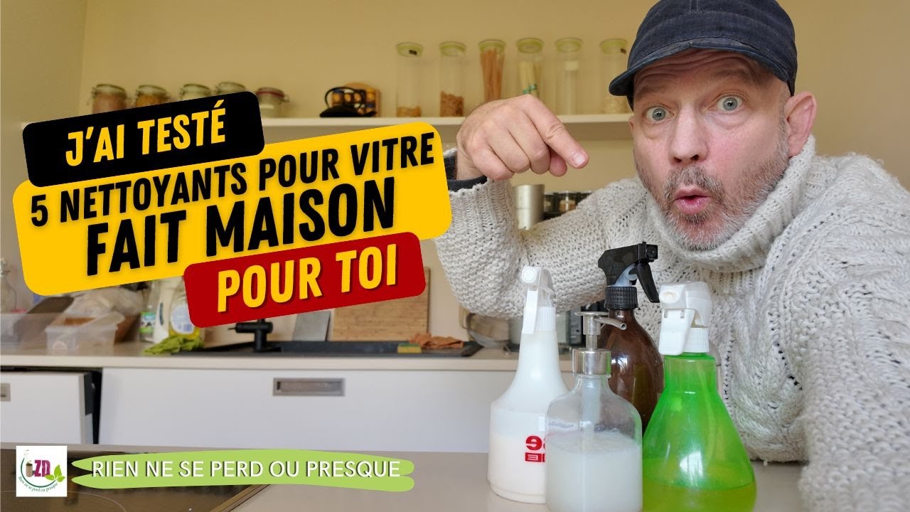 DIY Comment fabriquer un nettoyant pour Vitre